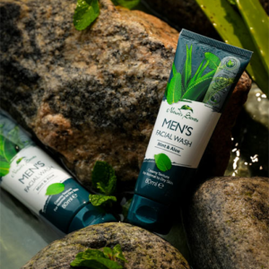 Nature’s Secrets Men’s Facial Wash with Mint & Aloe