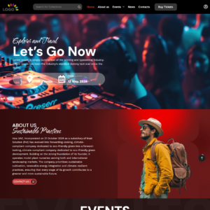 INCA UAE – Event Management Website Template